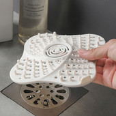 1kom Silikonski odvodni filtar za kadu Hvatač dlaka Čep hvatač Odvodna rupa Filter Cjedilo za kupaonicu Kuhinja WC 1217