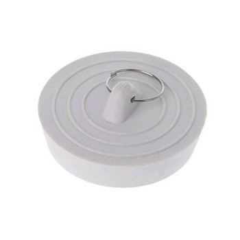 Гумена тапа за оттичане на мивка с пръстен за окачване за вана Кухня Баня Тапи и фиксатори за коса