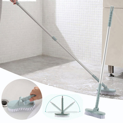 2 vienā stingra grīdas suka ar regulējamu alumīnija rokturi MultiSurface stingra suka sienas virtuvei vannas istabai