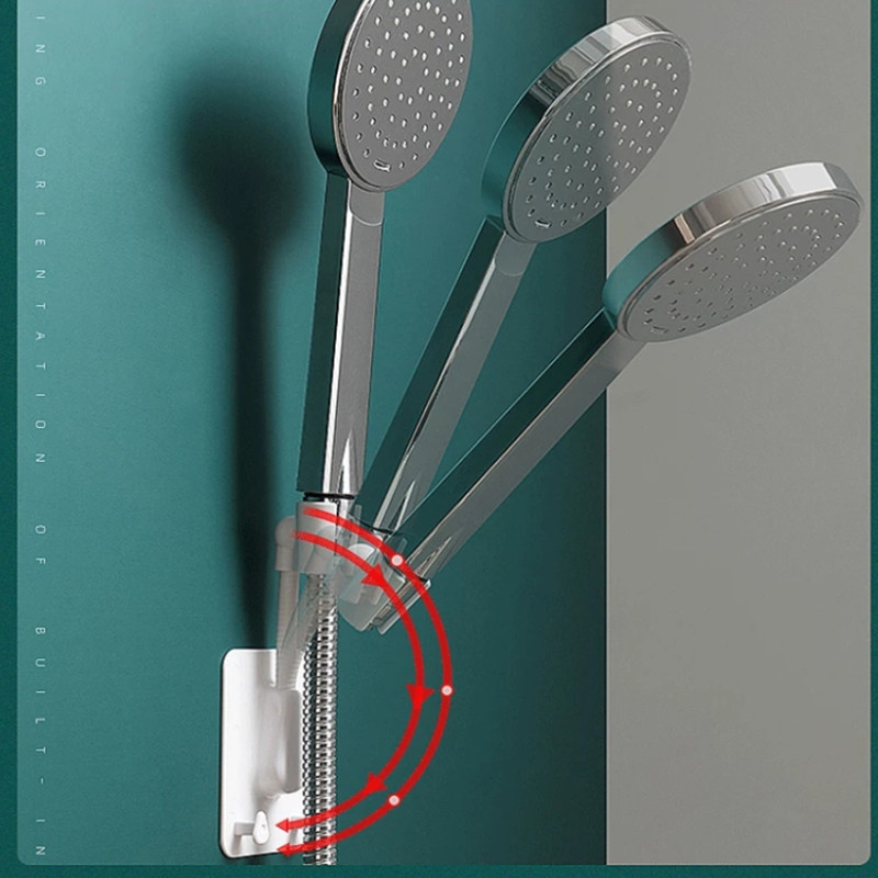 Univerzalni držač za tuš Kućni držač za tuš od viskoze, mlaznica za glavu tuša, usisna čašica, dodaci za tuširanje