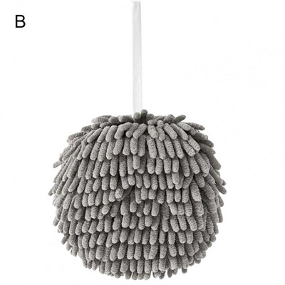 Kupaonski ručnik za ruke Lopta Debela mikrofibra koja upija vodu Brzo se suši Viseći kuhinjski ručnici od šenile za ruke doma