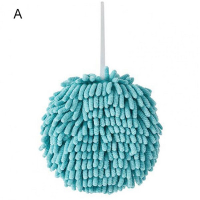 Kupaonski ručnik za ruke Lopta Debela mikrofibra koja upija vodu Brzo se suši Viseći kuhinjski ručnici od šenile za ruke doma