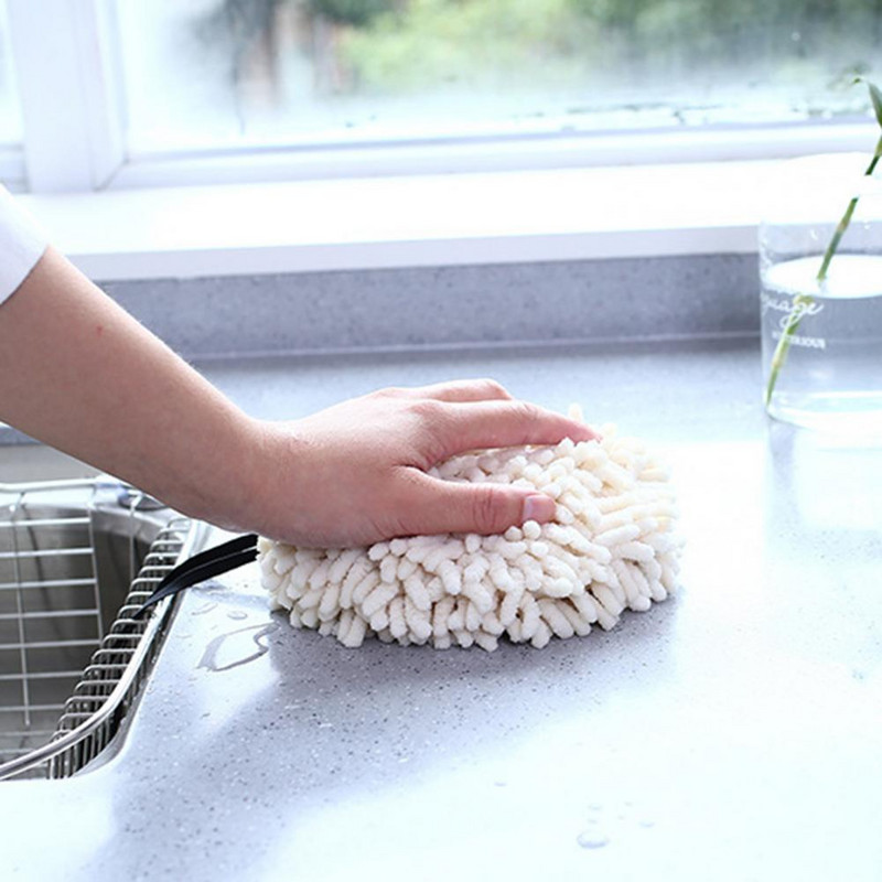Kupaonski ručnik za ruke Lopta Debela mikrofibra koja upija vodu Brzo se suši Viseći kuhinjski ručnici od šenile za ruke doma