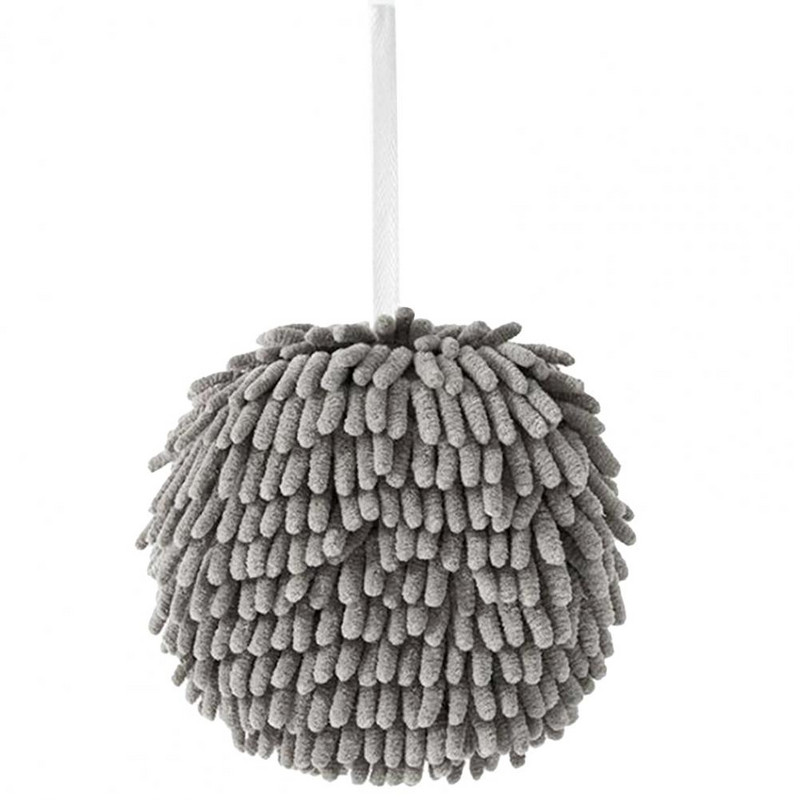 Kupaonski ručnik za ruke Lopta Debela mikrofibra koja upija vodu Brzo se suši Viseći kuhinjski ručnici od šenile za ruke doma