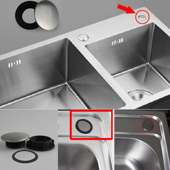 Запушалка за тапа за вода Практичен капак за отвор за кран за мивка Кухненско дренажно уплътнение против течове Аксесоари за мивка