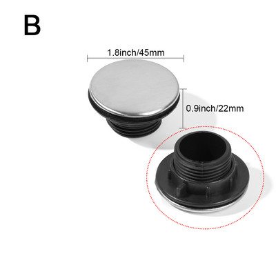 Vandens uždarymo kamščio kamštis Praktiškas kriauklės čiaupo angos dangtelis Virtuvės kanalizacijos sandariklis Nesandarinantis praustuvo priedai