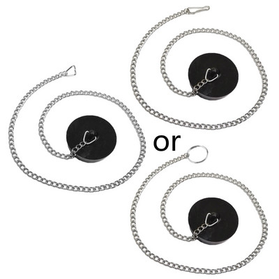 Vonios kamštis Silikoninis išleidimo kamštis Plaukų kamštis Plokščias siurbimo dangtelis virtuvei Vonios kambarys ir skalbimo priedai juodi