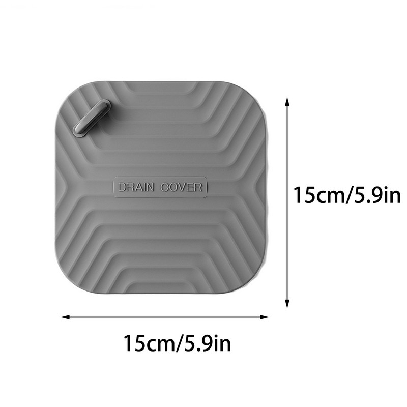 1PC Kuhinjski sudoper Filter protiv blokiranja Cjedilo Čep za dezodorans Kupaonska kada Tuš Podni odvodni poklopac Hvatači za kosu