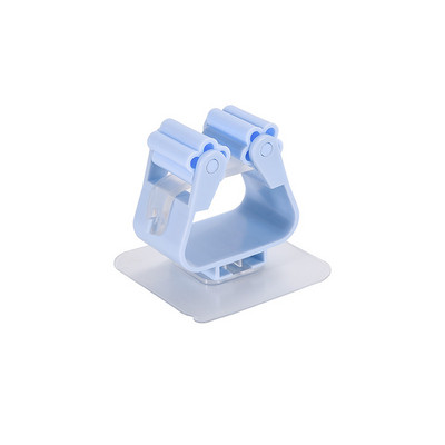 Bešavni držač za brisanje bez noktiju, višenamjenska kuka za pohranu, kupaonska zidna vješalica za metlu, stezaljka za brisanje