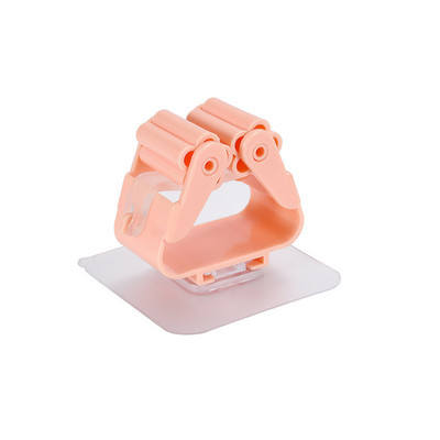 Bešavni držač za brisanje bez noktiju, višenamjenska kuka za pohranu, kupaonska zidna vješalica za metlu, stezaljka za brisanje