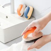 Višenamjenska četka za čišćenje Četka za cipele s mekim čekinjama Četka za odjeću s dugom drškom Četka za daske za odjeću Alat za čišćenje u kućanstvu 1 KOM