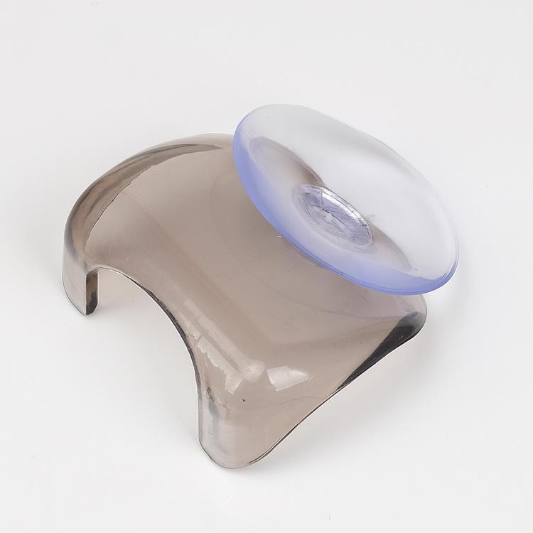 Aparat za brijanje Držač četkice za zube Kupaonica Zidna sisaljka Vakuma Kukica Brijač Kupaonski plastični plavo sivi držač za brijač