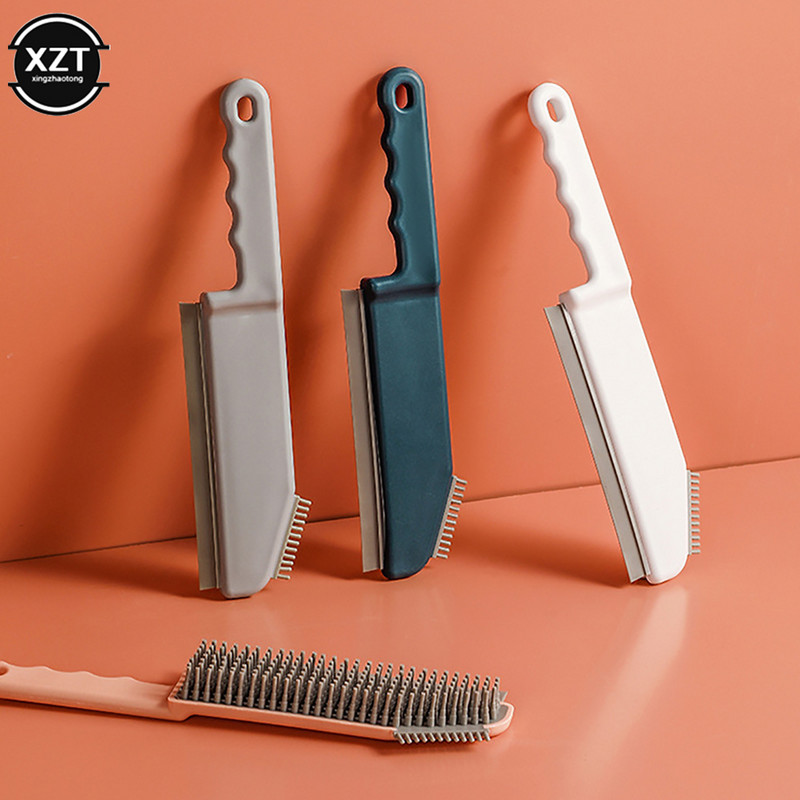Jauns 3 vienā silikona spraugu tīrīšanas virtuves dekontaminācijas birste tīrīšanas birste Stikla skrāpēšana Dead Spot grīdas suku tīrīšanas rīks