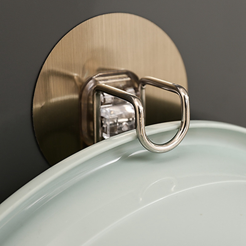 Kupaonski stalci za pohranu Polica za umivaonik Zidna kuka za umivaonik Kuka za umivaonik od nehrđajućeg čelika Police za pohranu u kućanstvu