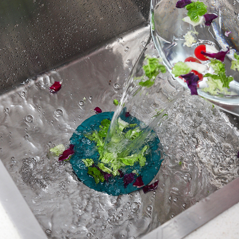 Filter za kosu Sudoper Cjedilo protiv blokiranja Kad Tuš Čep odvoda Silikonski čep za kuhinjski dezodorans Kupaonski pribor