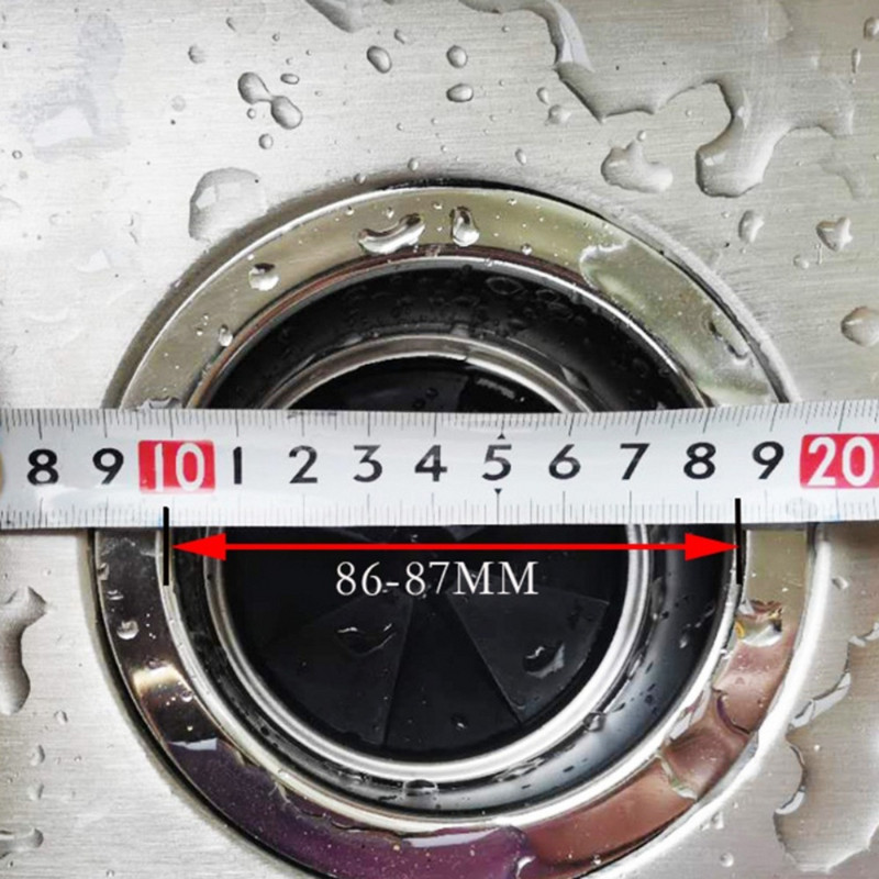 Umivaonik za kadu od nehrđajućeg čelika Podni odvodni čep Univerzalni čep za kuhinjski sudoper Oprema