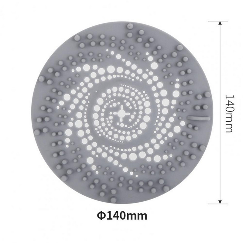 Lefolyó hajfogó szuper puha dugulásgátló TPR hajfogó zuhanyszűrő dugó tömítés lefolyó burkolat fürdőszobai kellékek