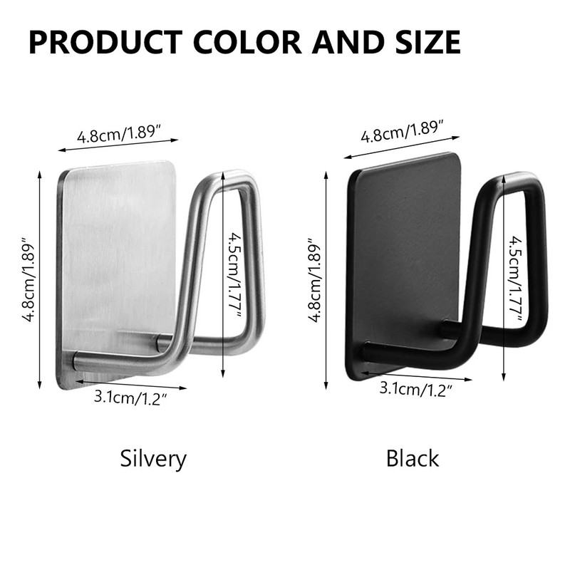 Držač spužvi za kuhinjski sudoper Samoljepljive spužve za sudoper Sušilica za odvod Držač za odlaganje od nehrđajućeg čelika 304 Kuhinjski pribor