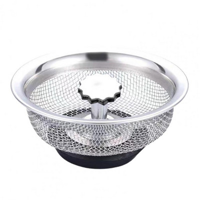 Filter za kuhinjski sudoper Nehrđajući, cjedilo za sudoper visoke gustoće Mrežasti čep za odvod u kadi od nehrđajućeg čelika za restoran