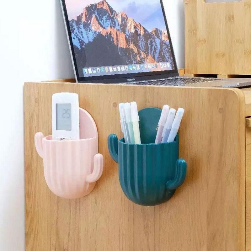 Slatki kaktus Zidni držač četkice za zube Samoljepljivi aparat za brijanje Zidni nosač Kuhinjski organizator Stalak Držač za pohranu Četkica za zube Bathroo Y1U6