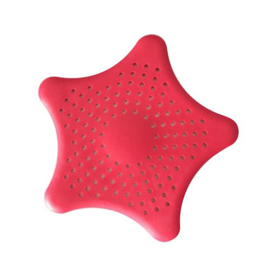 Cjedilo protiv blokiranja Pod tuša Silikonski čep za odvod Petokraka zvijezda Kuhinjski sudoper Mrežasti filter Hvatač dlačica