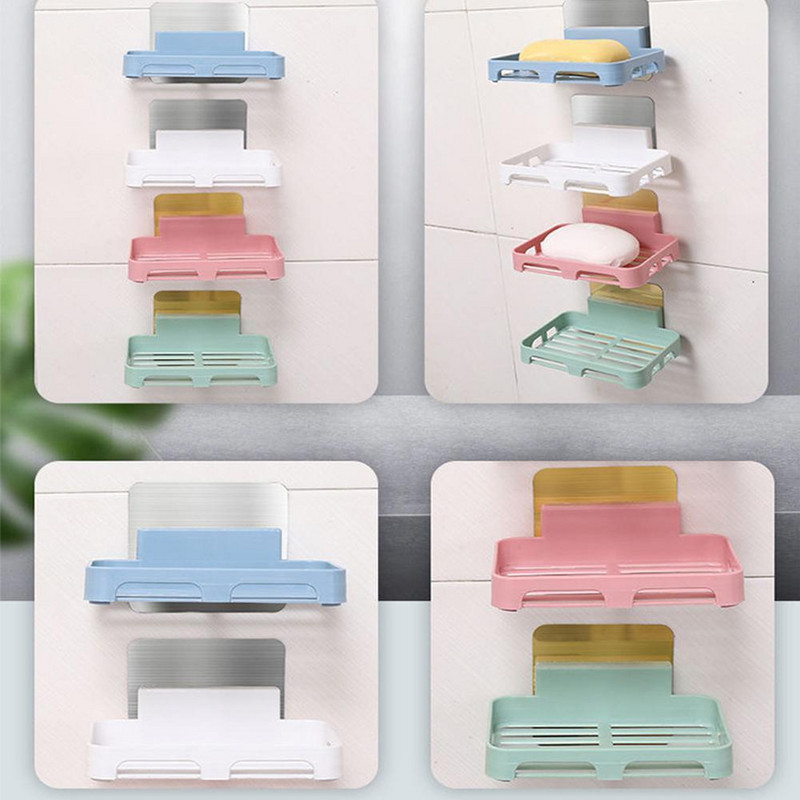 Kupaonski pribor Kupaonski tuš Držač sapuna Zidne posude za sapun Kutija Organizator toaletnih potrepština Kuhinjski stalak za odlaganje za kadu