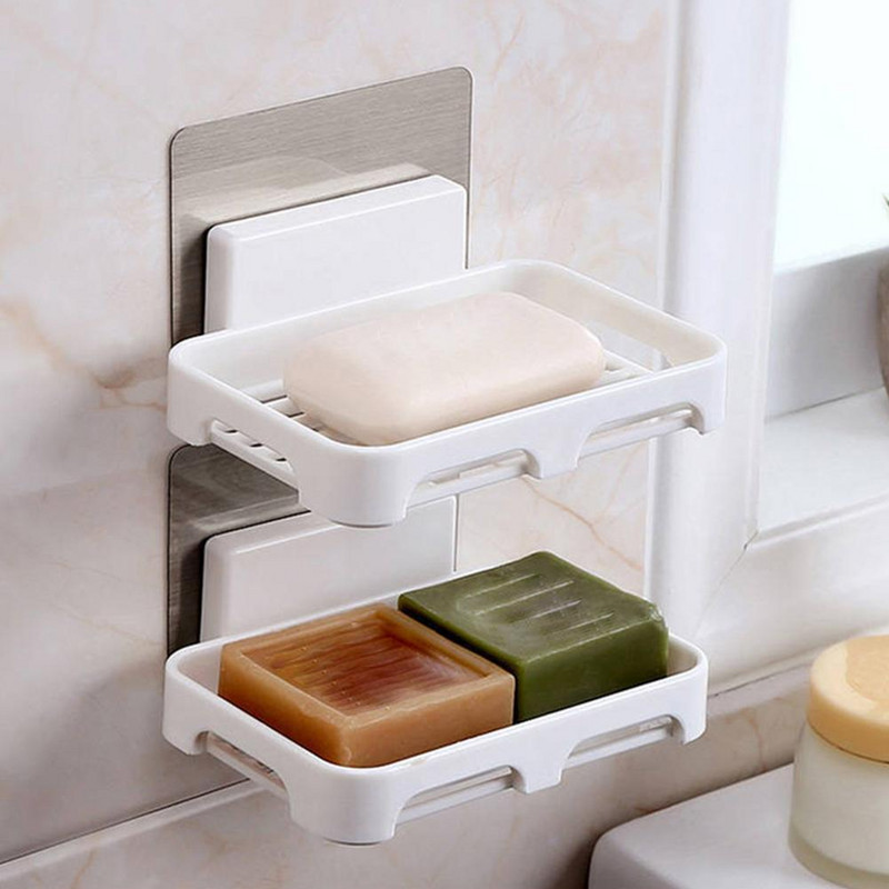 Kupaonski pribor Kupaonski tuš Držač sapuna Zidne posude za sapun Kutija Organizator toaletnih potrepština Kuhinjski stalak za odlaganje za kadu