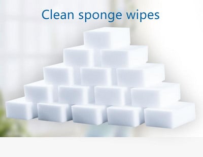 20 τμχ/παρτίδα Σφουγγάρι μελαμίνης Magical Sponge Eraser Cleaner Καθαριστικό σφουγγάρι για την κουζίνα Πιάτο μπάνιου αυτοκινήτου Εργαλεία καθαρισμού γραφείου