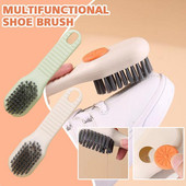 Višenamjenske četke za cipele s dozatorom sapuna Sredstvo za čišćenje četki s dugom ručkom za odjeću Cipele Pranje rublja u kućanstvu Bru Q2U2