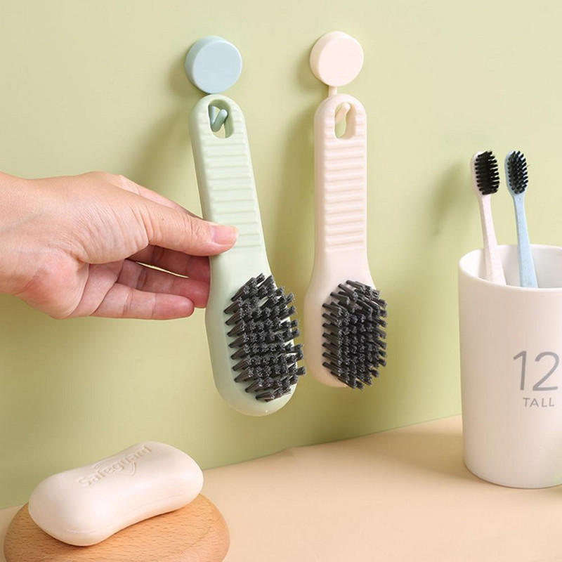 Višenamjenske četke za cipele s dozatorom sapuna Sredstvo za čišćenje četki s dugom ručkom za odjeću Cipele Pranje rublja u kućanstvu Bru Q2U2