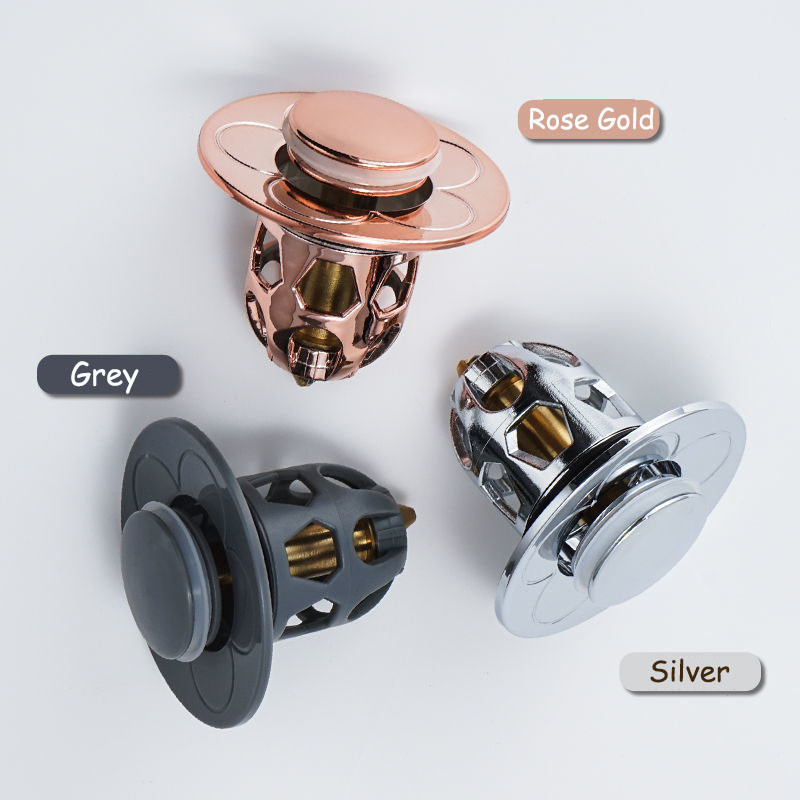 Univerzalni od nehrđajućeg čelika Pop-Up Bounce Core Umivaonik Filter za odvod Hvatač dlaka Cjedilo za tuš Umivaonik Čep za kadu Kupaonski alati