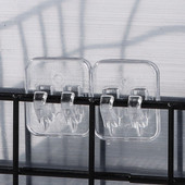 Avaleht Tugev isekleepuv riiulihoidik Harjatud konksuvaba Punch Hook Magic Kleebised Pandla Tugev mittejälgitav liim