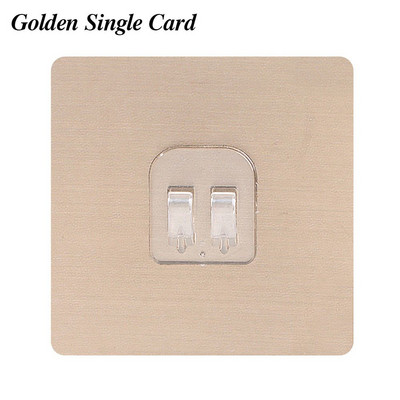 Avaleht Tugev isekleepuv riiulihoidik Harjatud konksuvaba Punch Hook Magic Kleebised Pandla Tugev mittejälgitav liim