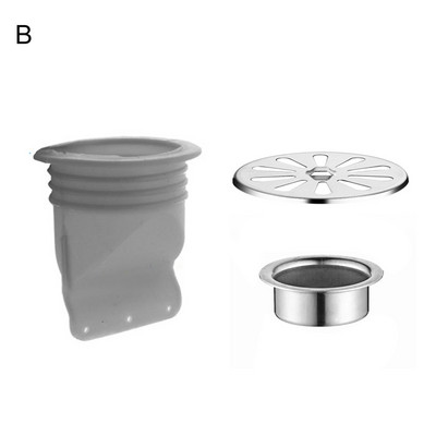 Kupaonska nepropusna jezgra otporna na miris Metalna silikonska okrugla odvodna jezgra Kanalizacijski podni odvodni brtveni ventil ZA kuhinju Kupaonska odvodna jezgra