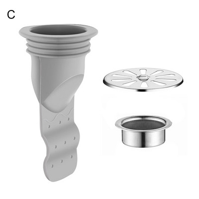 Kupaonska nepropusna jezgra otporna na miris Metalna silikonska okrugla odvodna jezgra Kanalizacijski podni odvodni brtveni ventil ZA kuhinju Kupaonska odvodna jezgra