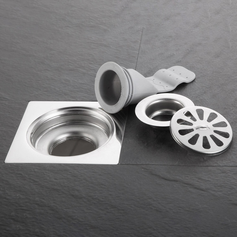 Kupaonska nepropusna jezgra otporna na miris Metalna silikonska okrugla odvodna jezgra Kanalizacijski podni odvodni brtveni ventil ZA kuhinju Kupaonska odvodna jezgra