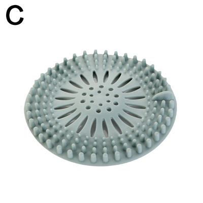 Plaukų gaudyklė, patvarūs silikoniniai plaukų kamščiai, dušo kanalizacijos užvalkalai, kuriuos lengva montuoti ir valyti, skirtas vonios voniai ir komplektui N6k3