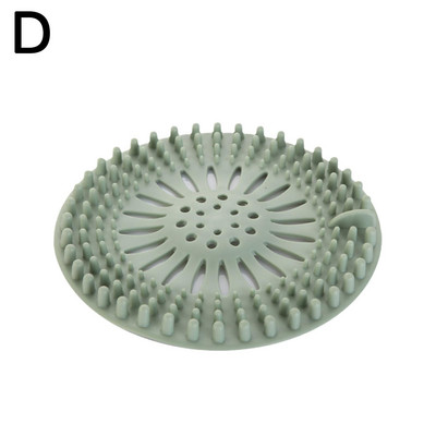 Plaukų gaudyklė, patvarūs silikoniniai plaukų kamščiai, dušo kanalizacijos užvalkalai, kuriuos lengva montuoti ir valyti, skirtas vonios voniai ir komplektui N6k3