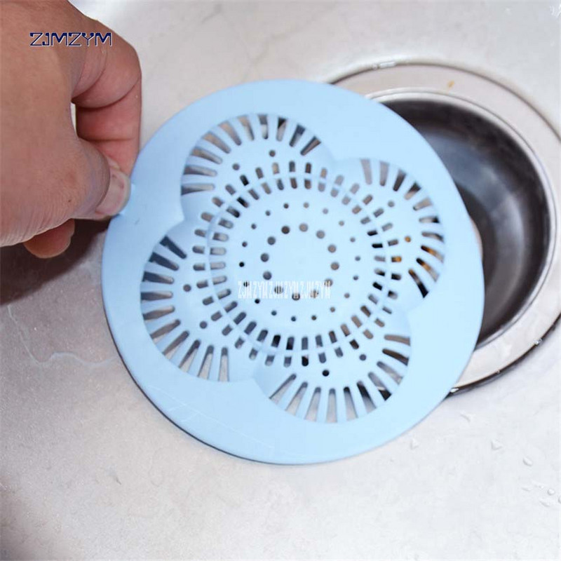 1kom Šareno silikonsko sredstvo za čišćenje sudopera Filter Kanalizacijski odvod Cjedila i cjedila Filter Kupaonski sudoper plava/zelena/roza