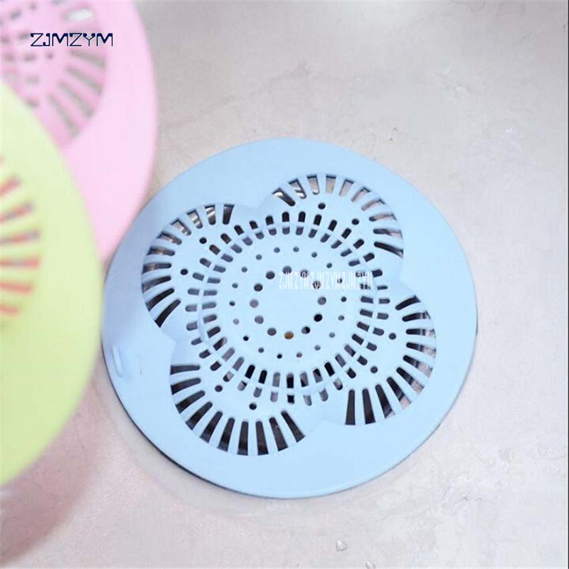 1kom Šareno silikonsko sredstvo za čišćenje sudopera Filter Kanalizacijski odvod Cjedila i cjedila Filter Kupaonski sudoper plava/zelena/roza