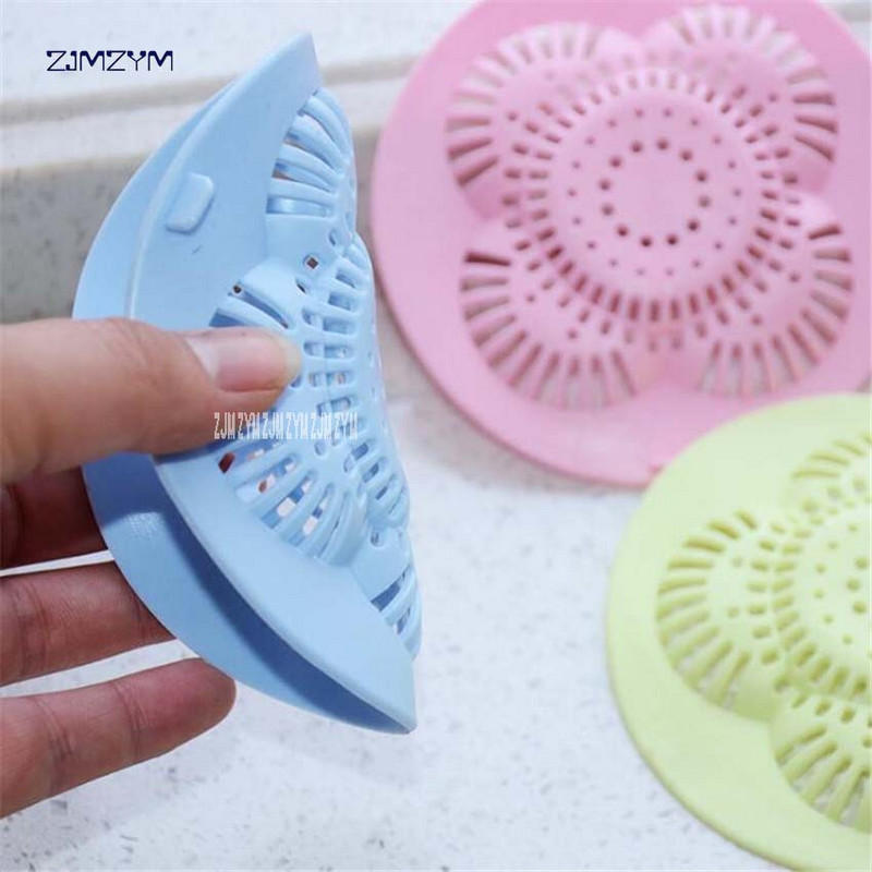 1kom Šareno silikonsko sredstvo za čišćenje sudopera Filter Kanalizacijski odvod Cjedila i cjedila Filter Kupaonski sudoper plava/zelena/roza