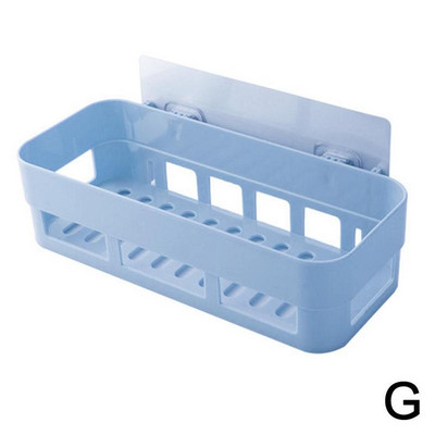 Zidna kupaonska polica za kućanstvo Kupaonica WC Skladištenje Kupaonski stalak Stalak Stalak Punch Skladištenje Besplatno zidno R1i8