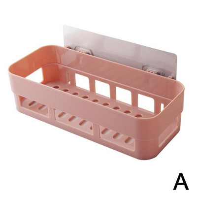 Zidna kupaonska polica za kućanstvo Kupaonica WC Skladištenje Kupaonski stalak Stalak Stalak Punch Skladištenje Besplatno zidno R1i8