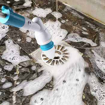 Βούρτσα πλακιδίων μπανιέρας Καθαρισμός νιπτήρα μπάνιου Gadget Electric Spin Cleaner 3 σε 1 Ασύρματη ηλεκτρική βούρτσα καθαρισμού Εργασίες σπιτιού