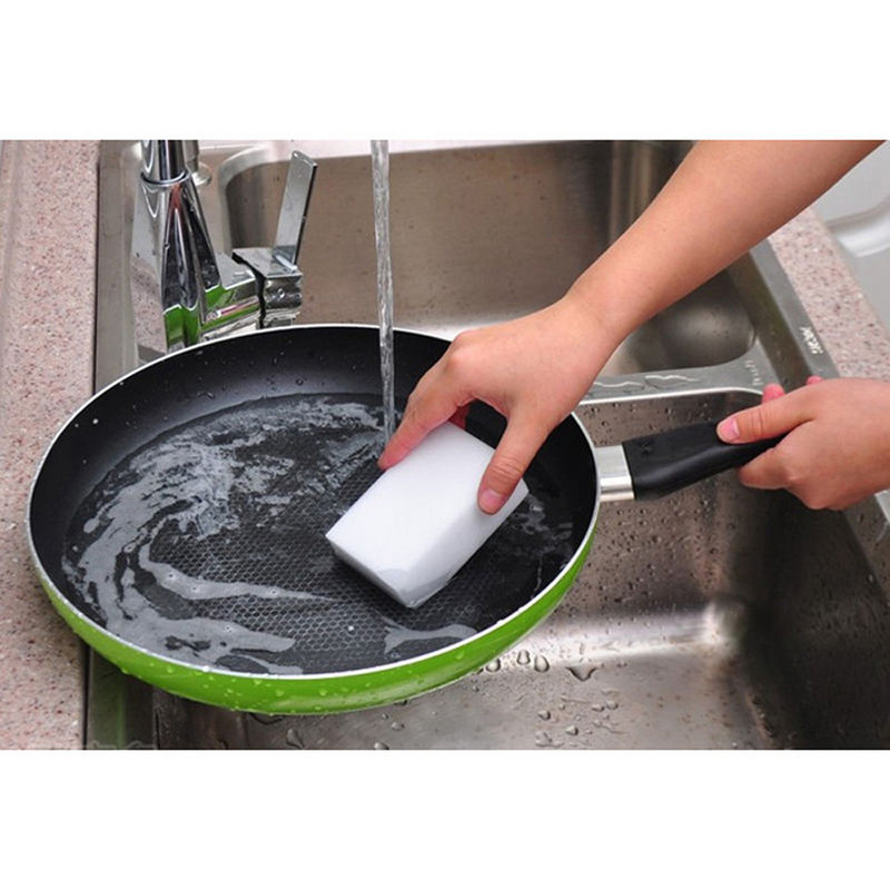 50 komada Spužva Kitchen Magic Clean Rub Pot Rđa Focal Stains Spužva za uklanjanje Nano Emery Četka za čišćenje Spužve 스펀지 청소 #G