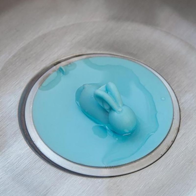 Cartoon Rabbit Dezodorans Poklopac podnog odvoda Čep za umivaonik, protiv začepljenja Kupaonska kada Bazen Cjedilo za umivaonik Čep za kosu Kanalizacijski odvod