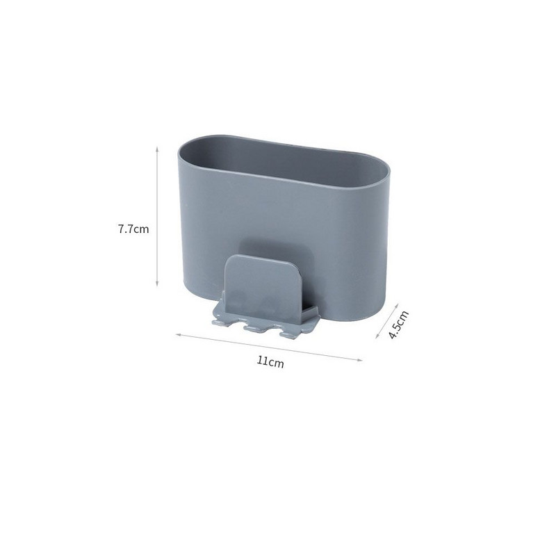 1PC Plastični držač četkice za zube Stalak za pohranu paste za zube Dozator četkice za zube Kupaonski organizator Pribor Kućanski alat
