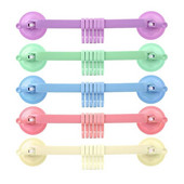 Stalak sa 6 kuka Vješalica s usisnom čašom Spužva za ručnike Četka Vješalica Kuhinjski kupaonski kutni držač