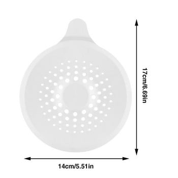 Уловител за оттичане на коса за оттичане на душ Уловител за оттичане на коса Кръгъл капак за оттичане за душ Душ Уловител за оттичане на коса Костюм за вана за баня