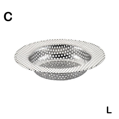 Kuhinjski sudoper Filter za vodu Mrežasto cjedilo Kuhinjski alat Kupaonski čep Poklopac odvoda Od nehrđajućeg čelika Zahvat za kosu Pod Sh X6Z1